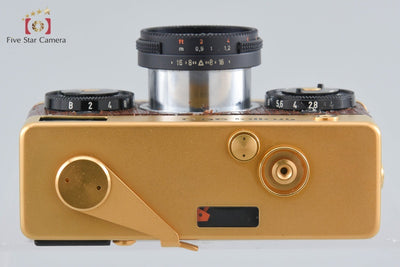 [Used] Rollei 35S Gold 60th Anniversary Model Compact Film Camera with Original Box