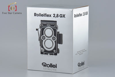 【Used】Rollei Rolleiflex 2.8GX Planar 80mm Twin Lens Reflex Camera with Original Box