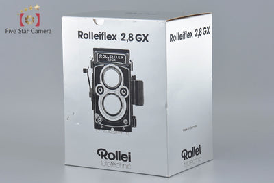 【Used】Rollei Rolleiflex 2.8GX Planar 80mm Twin Lens Reflex Camera with Original Box