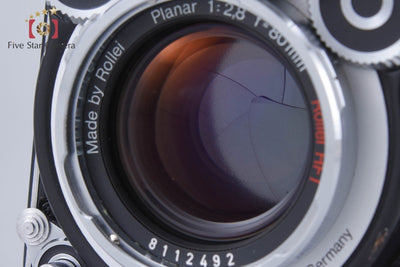 【Used】Rollei Rolleiflex 2.8GX Planar 80mm Twin-Lens Reflex Camera