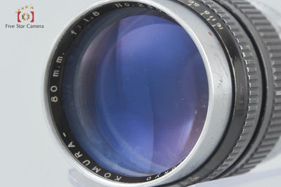 [Used] Sankyo Kohki Komura 80mm f/1.8 L39 Leica Screw Mount