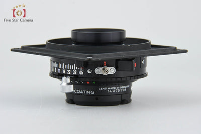 [Used] Schneider Apo Symmar 100mm f/5.6 MC