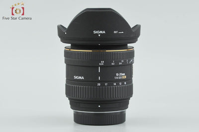 【中古】SIGMA シグマ 10-20mm f/4-5.6 EX DC ペンタックス用