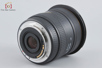 【中古】SIGMA シグマ 10-20mm f/4-5.6 EX DC HSM キヤノン用