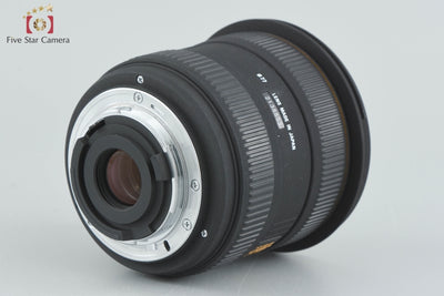 【中古】SIGMA シグマ 10-20mm f/4-5.6 EX DC HSM ニコン用