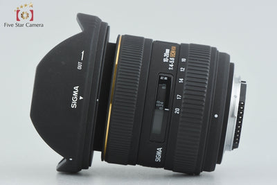 【中古】SIGMA シグマ 10-20mm f/4-5.6 EX DC HSM ニコン用