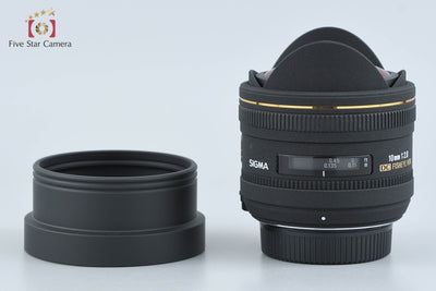 【中古】SIGMA シグマ 10mm f/2.8 EX DC FISHEYE HSM ニコン用