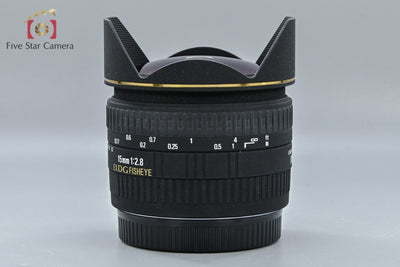 SIGMA シグマ 15mm f/2.8 EX DG FISHEYE Canon EF用