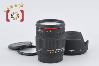 【中古】SIGMA シグマ 18-200mm f/3.5-6.3 D DC ソニー/ミノルタAマウント用