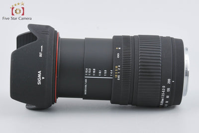 【中古】SIGMA シグマ 18-200mm f/3.5-6.3 D DC ソニー/ミノルタAマウント用
