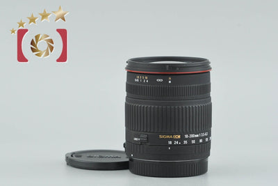 【中古】SIGMA シグマ 18-200mm f/3.5-6.3 DC キヤノン用