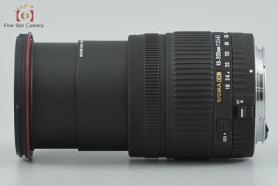 【中古】SIGMA シグマ 18-200mm f/3.5-6.3 DC キヤノン用