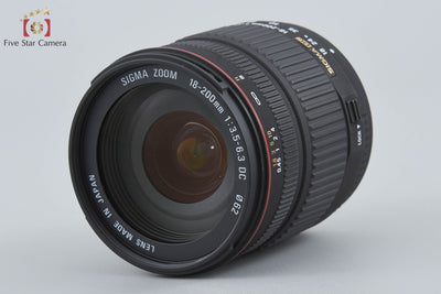 【中古】SIGMA シグマ 18-200mm f/3.5-6.3 DC ペンタックス用