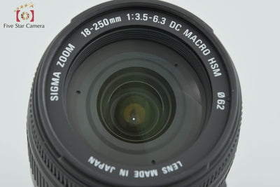 【中古】SIGMA シグマ 18-250mm f/3.5-6.3 DC MACRO HSM ペンタックス用