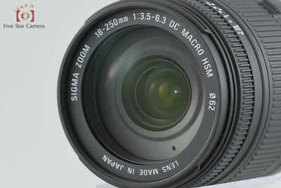 【中古】SIGMA シグマ 18-250mm f/3.5-6.3 DC MACRO HSM ペンタックス用