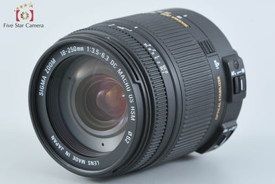 【中古】SIGMA シグマ 18-250mm f/3.5-6.3 DC MACRO OS HSM ニコン用