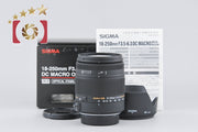 【中古】SIGMA シグマ 18-250mm f/3.5-6.3 DC MACRO OS HSM ニコン用 元箱付き