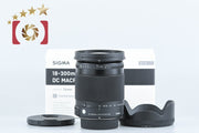 【中古】SIGMA シグマ 18-300mm f/3.5-6.3 DC MACRO OS HSM Contemporary ニコン用 元箱付き