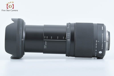 【中古】SIGMA シグマ 18-300mm f/3.5-6.3 DC MACRO OS HSM Contemporary ニコン用 元箱付き