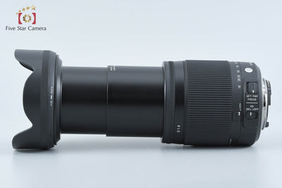 【中古】SIGMA シグマ 18-300mm f/3.5-6.3 DC MACRO OS HSM Contemporary ニコン用