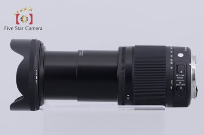 【中古】SIGMA シグマ 18-300mm f/3.5-6.3 DC MACRO OS HSM Contemporary キャノン用