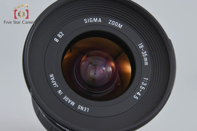 【中古】SIGMA シグマ 18-35mm f/3.5-4.5 D ASPHERICAL ニコン用