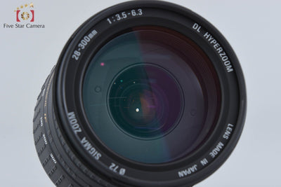 【中古】SIGMA シグマ 28-300mm f/3.5-6.3 DL Hyperzoom Aspherical IF ニコン用