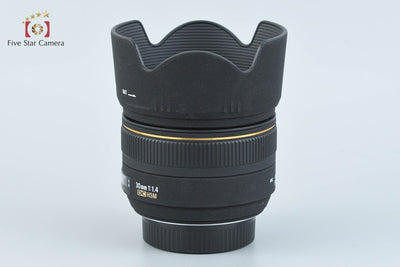 【中古】SIGMA シグマ 30mm f/1.4 EX DC HSM ニコン用