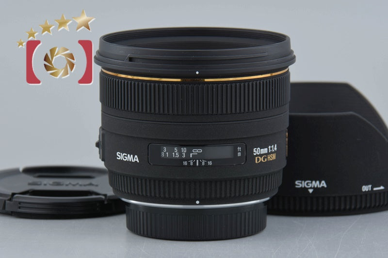【中古】SIGMA シグマ 50mm f/1.4 EX DG HSM ペンタックス用