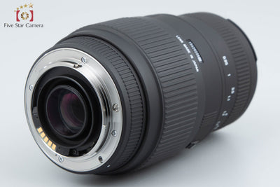 【中古】SIGMA シグマ 70-300mm f/4-5.6 DG MACRO ソニー・ミノルタ用 元箱付き
