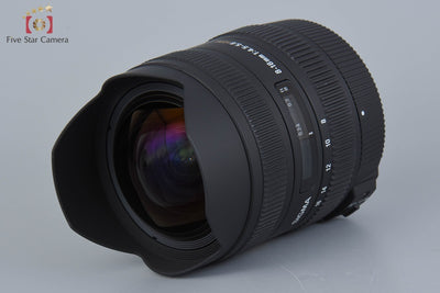 【中古】SIGMA シグマ 8-16mm f/4.5-5.6 DC HSM ニコン用