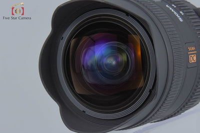 【中古】SIGMA シグマ 8-16mm f/4.5-5.6 DC HSM ニコン用