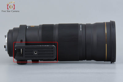 【中古】SIGMA シグマ APO 120-300mm f/2.8 EX DG OS HSM ニコン用