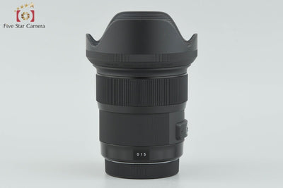【中古】SIGMA シグマ Art 24mm f/1.4 DG HSM キヤノン用
