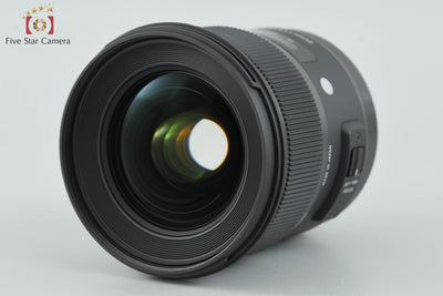 【中古】SIGMA シグマ Art 24mm f/1.4 DG HSM キヤノン用