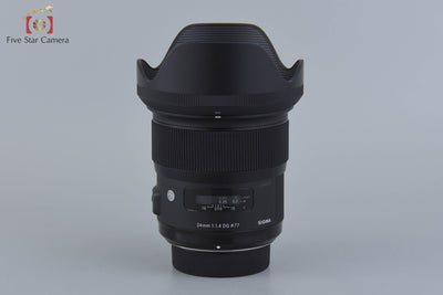 【中古】SIGMA シグマ Art 24mm f/1.4 DG HSM ニコン用