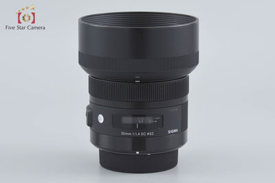【中古】SIGMA シグマ Art 30mm f/1.4 DC HSM ペンタックス用