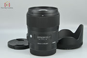 【中古】SIGMA シグマ Art 35mm f/1.4 DG HSM キヤノン用