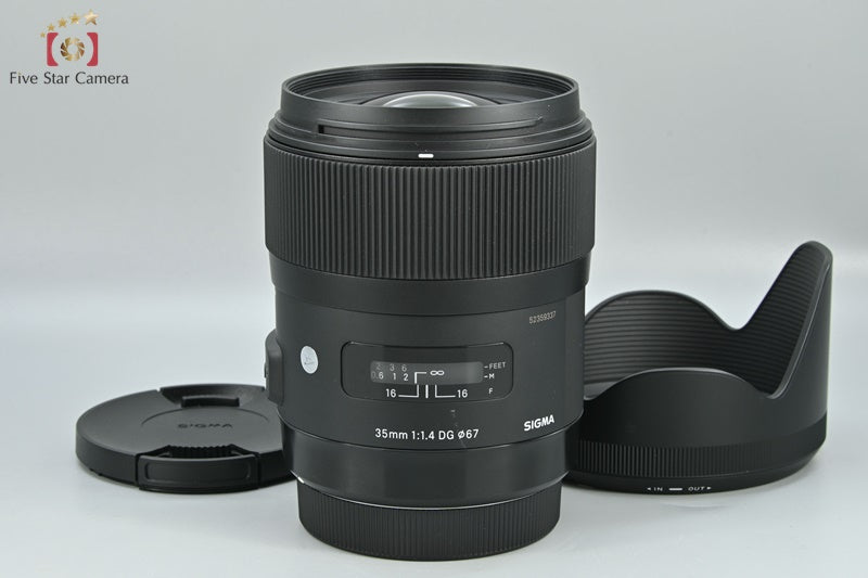 【中古】SIGMA シグマ Art 35mm f/1.4 DG HSM キヤノン用