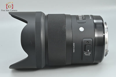 【中古】SIGMA シグマ Art 35mm f/1.4 DG HSM キヤノン用