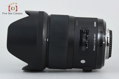 【中古】SIGMA シグマ Art 35mm f/1.4 DG HSM ニコン用