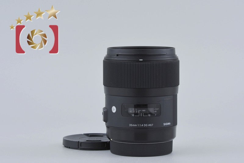 【中古】SIGMA シグマ Art 35mm f/1.4 DG HSM キヤノン用