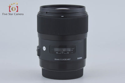 【中古】SIGMA シグマ Art 35mm f/1.4 DG HSM キヤノン用