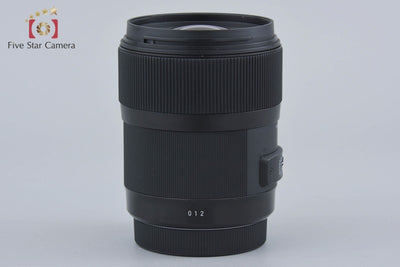 【中古】SIGMA シグマ Art 35mm f/1.4 DG HSM キヤノン用