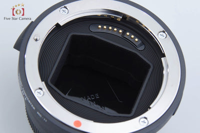 【中古】SIGMA シグマ マウントコンバーター MC-11 Canon EF-E用 Canon EF → ソニーEマウント