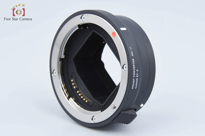 【中古】SIGMA シグマ マウントコンバーター MC-11 Canon EF-E用 Canon EF → ソニーEマウント