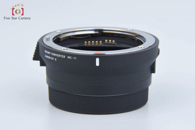 【中古】SIGMA シグマ マウントコンバーター MC-11 Canon EF-E用 Canon EF → ソニーEマウント