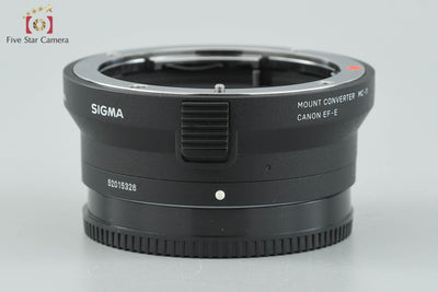 【中古】SIGMA シグマ マウントコンバーター MC-11 Canon EF-E用 Canon EF → ソニーEマウント