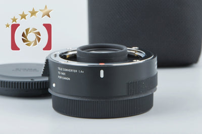 【中古】SIGMA シグマ TELE CONVERTER 1.4x TC-1401 キヤノン用