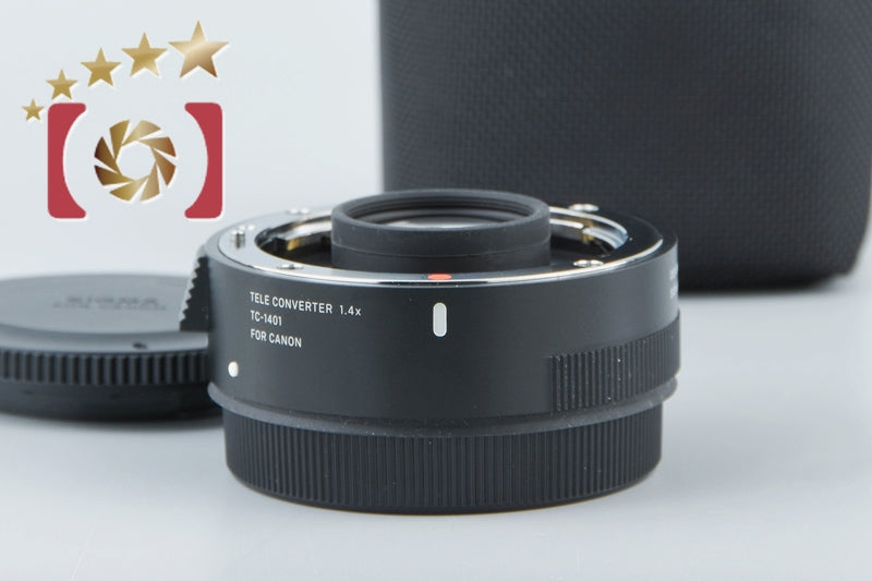 【中古】SIGMA シグマ TELE CONVERTER 1.4x TC-1401 キヤノン用